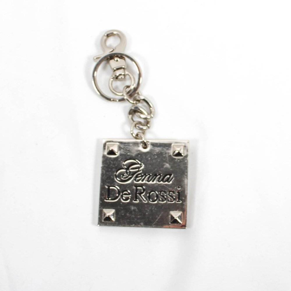 Genna DeRossi Spike Bag Charm Purse Charm Keychain Pyramid Spike